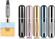 Pack of 5 Travel Perfume Refillable Bottle, Perfume Atomiser Refillable for Trav