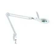 Eclipse MA-1209LA LED Table Clamp Magnifier Lamp 110V