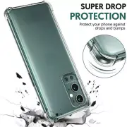 For OnePlus 8T 8 9 10 Pro Transparent Protection Silicone Cover Back Cases -NEW-