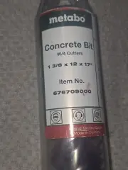 Metabo 676709000 Concrete Bit 1 3/8 X 18 X 17"