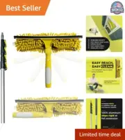 Docapole Extension Pole Window Cleaner with Customizable Angle - Versatile Tool
