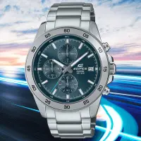 在飛比找Yahoo奇摩購物中心優惠-CASIO 卡西歐 EDIFICE 經典運動三眼計時手錶 送