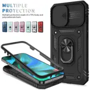 For iPhone 16 15 14 13 12 11 Pro Max SE 8 Case Shockproof Rugged Ring Full Cover