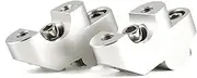 Motorcycle Handlebar Risers for XT660Z for Tenere XT 660 Z Motorcycle Accessories Handlebar Riser Handle Bar Mount Clamp Adapter 22mm 7/8" CNC Aluminum Handle Bar Clamp Riser(Silver)
