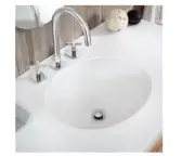 Speakman Westmere 16-9/16" Oval Vitreous Undermount Bathroom Sink BRIGHT WHITE
