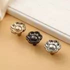 Zinc Alloy Cabinet Knob Flower Shape Cabinet Handles Cupboard Handle Cupboard