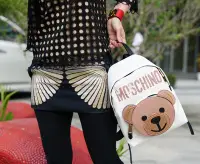 在飛比找Yahoo!奇摩拍賣優惠-Moschino Teddy Bear Backpack 小