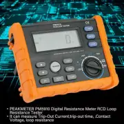 MS5910 Digital Resistance Meter RCD Loop Tester Voltmeter Multimeter Resistance