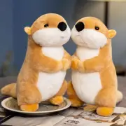 Groundhog Stuffed Animal Doll Realsitic Animal Plushies Groundhog Plush Toys 1pc