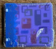 New! Creative Memories Album 7x7 Techno Plastic Cover Purple Blue With Pages
