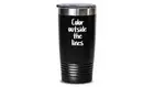 Artist Tumbler Travel Coffee Cup Painter Creative Free Thinker Graphic Design