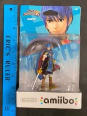 2014 Nintendo Amiibo Super Smash Bros Wii U Marth Figure New Sealed (NH)
