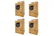 4x 5pc CleanUp CU54 Replacement Vacuum Bags for Efficient Cleaning Performance