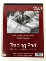 Darice Studio 71 Artist Tracing Paper Pad 25lb Medium Surface 9" x 12" 97490-3