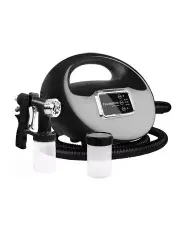 [Alba] Spray Tanning Machine Spray Gun Sunless Tan Kit 700W HVLP System Black