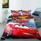 Quilt Duvet Doona Cover + Pillowcase Bedding Set - Pixar Cars McQueen