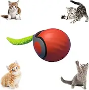 Speedy Tail 2.0,Speedy Tail Cat Toy,Speedy Tail 2.0 Cat,Interactive Cat Toy for Indoor Cats,Speedy Tail 2.0 Cat Toy,Automatic Moving Cat Ball Toy,Interactive Cat Toy,USB Rechargeable Smart Ball (B)