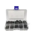 500Pcs Nylon Flat Washer Assortment Set Sealing Spacer Gasket Ring Accessories