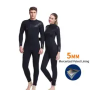 5MM Outdoor Premium SBR Neoprene Wetsuit Men Women Scuba Diving Wetsuit Surfing