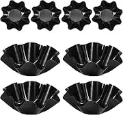 4 Pcs Taco Bowl Shell Maker,Tortilla Pan,Taco Salad Shell Mold,Taco Bowl Maker,Tortilla Bowl Molds,Tortilla Shell Maker for Kitchen Home Restaurant Casual Bar and Café