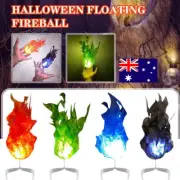 Halloween LED Hand Floating Fireball Cosplay Props Illuminated Flame Decoration