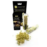 24K Purity Edible Gold Leaf Flakes - 120mg Bottle | Cake Chocolate Wine Beverage