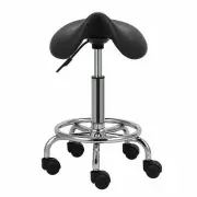 Salon Barber Stool Swivel Chair Massage Barber Hairdressing Hydraulic Lift Black