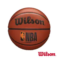 在飛比找PChome24h購物優惠-WILSON NBA FORGE系列 棕 合成皮 籃球 7號