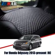 Leather Cargo Liner Rear Trunk Floor Mat Boot Tray For Honda Odyssey RC 2013-21