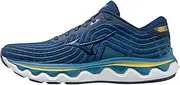 [Mizuno] Men's Wave Horizon 6 Running Shoe, Black-Silver