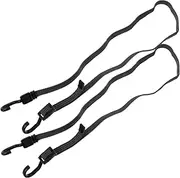 FELTECHELECTR 2pcs Elastic Bungee Cords with Hooks Durable Cargo Fixing Ropes for Motorcycles Bikes and Luggage Tie Down Lightweight and User Friendly Fastening Strap