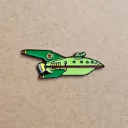 PLANET EXPRESS SHIP Enamel Pin - Cartoons - Futurama - Old Bessie