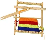 Generic Weaving Loom Kit,Weaving Frame Loom,Hand Knitting Machine,Tapestry Loom Frame for Kids