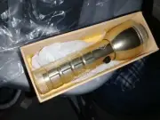 Wild & Wolf Gentlemen's Hardware Gold 5.5" LED Flashlight Boxed No. 22 Light