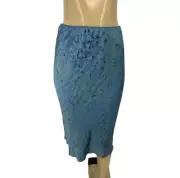 NEW Banana Republic Vintage Size 2 Women Silk Skirt Pull On 24-30