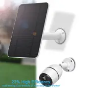 4w Solar Panel for Reolink Battery Cameras Argus 2/ Pro/ Go/ Go PT/ PT/ 3/ 3 Pro