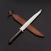 HANDMADE D2 HIGH CARBON STEEL 18"FULL TANG BOWIE KNIFE