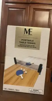 Modern Expressions Portable Table Tennis Ping Pong Set