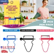Magic Trio Vegetable Peeler Potato Fruit Slicer Julienne Kitchen Set of 3-9 PCS