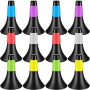 12 Pack Agility Training Sport Cones 9 Inch Flexible Marker Cones with Carry Bag