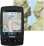TwoNav Aventura 2 Plus + Map Spain Mole GPS with Large Display, 9.5 cm, Buttons and Joystick for Mountaineering, Trekking or Hiking, with Maps Included, Turquoise