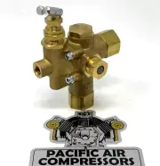PILOT UNLOADER VALVE GAS AIR COMPRESSORS 1/2" FPT INLET x 1/2" FPT OUTLET