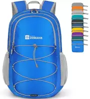 Lightweight Packable Backpack 28L - Foldable Backpack Water-Resistant Collaps...