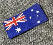 AUSTRALIAN Flag Nylon Patch - Full Colour 32mm x 17mm