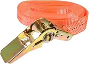 WHAMVOX Heavy Duty Ratchet Tie Down Strap Cargo Lashing Strap with Cam Lock Buckle for Secure Transport of Items for Trucks Trailers and Roof Racks
