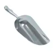 Thunder Group ALTWSC085 85 oz Tapered Bowl Aluminum Scoop w/ Contoured Handle