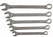 DURATOOL - Combination Spanner Set, 5 Piece