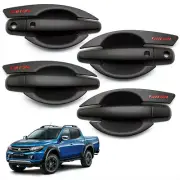 Set Bowl Inset + Handle Hand Cover For Mitsubishi L200 Triton '05 '19