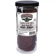 Old Trapper Peppered Double Eagle Beef Jerky | Traditional Style Real Wood Sm...