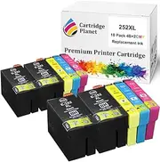 Cartridge Planet 10 Pack (4BK,2C,2M,2Y) Compatible Ink for Epson 252XL for Epson Workforce WF-3620 WF-3640 WF-7610 WF-7620 WF-7710 WF-7720 WF-7725